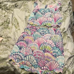 Lilly Pulitzer two piece scalloped set
